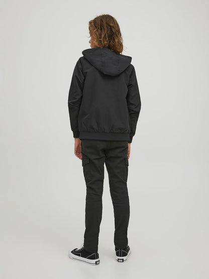 JACK &amp; JONES Jjerush Blocking Hood Bomber Sn Jr Boys Jacket 