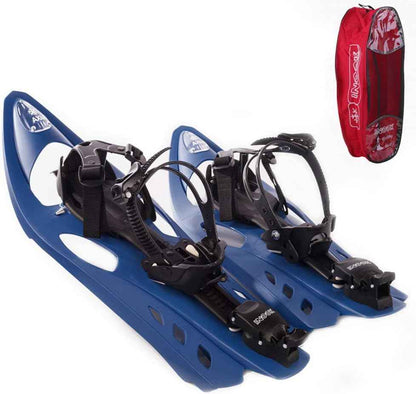 Inook AXM Schneeschuhe Mit Steighilfe - EU 36-47 - Set Mit Praktischer Tragetasche - Individuell Größenverstellbar Mit Vielen Patentierten Funktionen
