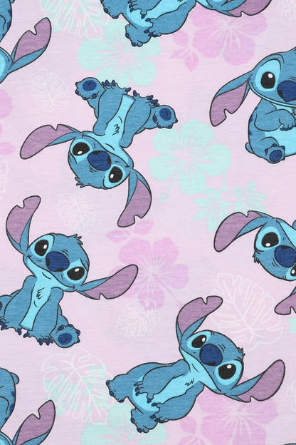 Disney Mädchen 3er-Pack Lilo und Stitch T-Shirts Kinder Angel Sommertop Kurzarm-T-Shirts