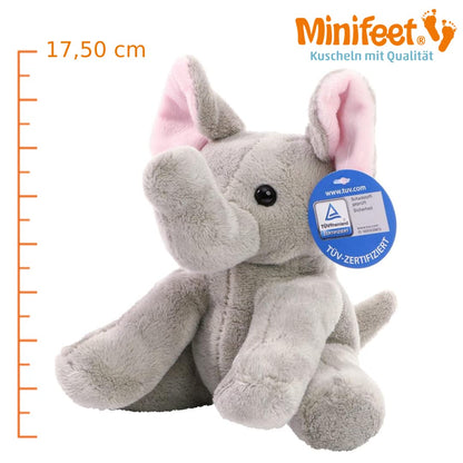 Minifeet Frosch Arwin - das Kuscheltier für alle Anlässe, TÜV-geprüft und bereit für gemütliche Kuschelzeiten