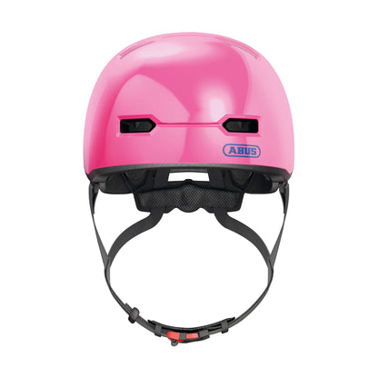 ABUS Skurb Kid Children's Helmet - Robust Bicycle Helmet in Skater Look with Space for a Braid and Various Designs - for Girls and Boys