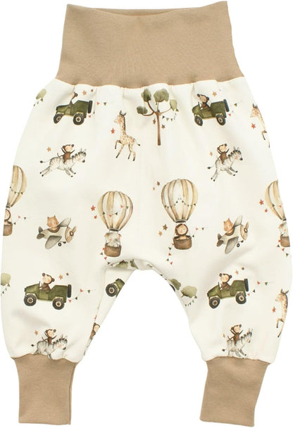 Kleine Könige Baby Boys' Baggy Trousers, Many Patterns, Ökotex 100 Certified, Sizes 50-128