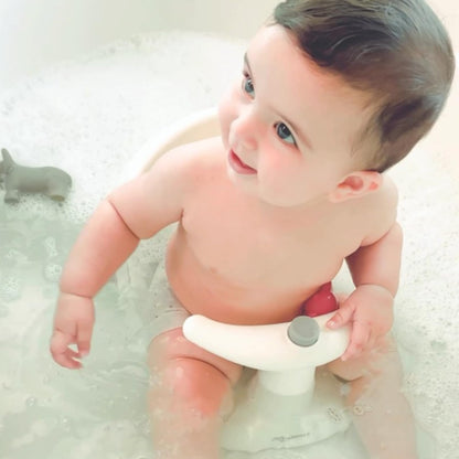 Bebamour Baby Bath Seat 6 Months + Child Bathtub Non-Slip Bath Chair, Water Jug