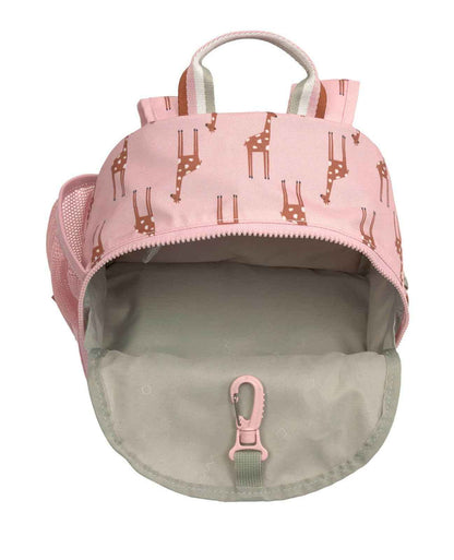 LÄSSIG Children's Backpack Nursery Bag with Chest Strap 6.5 L from 3 Years, Adventure Tractor, Kids Backpack