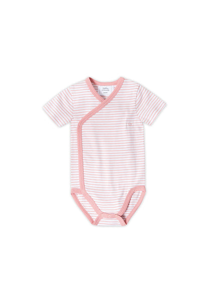 Stellou & friends Baby Body, 100% Bio-Baumwoll Wickelbody 3er MultiSet, kuschelweiche und hochwertige Kinder Kleidung für Jungs und Mädchen, Langarm & Kurzarm-body, OEKO-TEX 100 Zertifiziert