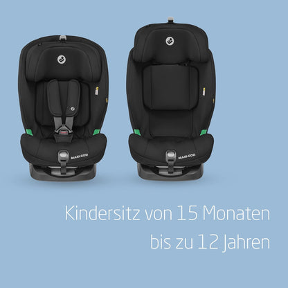 Maxi-Cosi Titan S i-Size, Child Car Seat, 15 months-12 years (76-150cm), ISOFIX Car Seat, 5 Recline Positions, 13 Headrest Positions, G-CELL Protection, 5-Point Safety Harness, Tonal Graphite - Meloni2