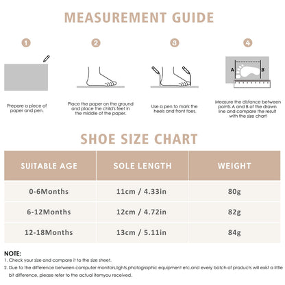 YloveM Toddler Baby Boys Girls Booties, Unisex Newborn Winter Shoes Thick Snow Boots Non-Slip Sole Soft Toddler Warm Sock Shoes