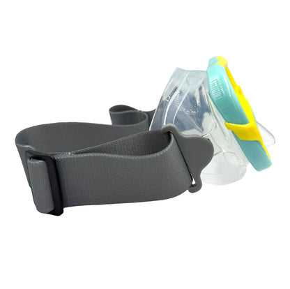 EasyDive Snorkel Set Children's Snorkel Mask with Elastic Band Anti-Fog Diving Mask Diving Mask Dry Silicone Material Snorkelling Set for Boys Girls