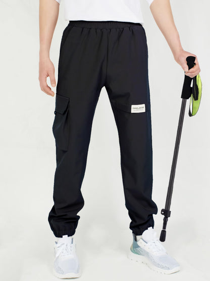 CAMLAKEE Hiking Trousers Children's Waterproof Trekking Trousers Boys Outdoor Trousers Boys Cargo Trousers