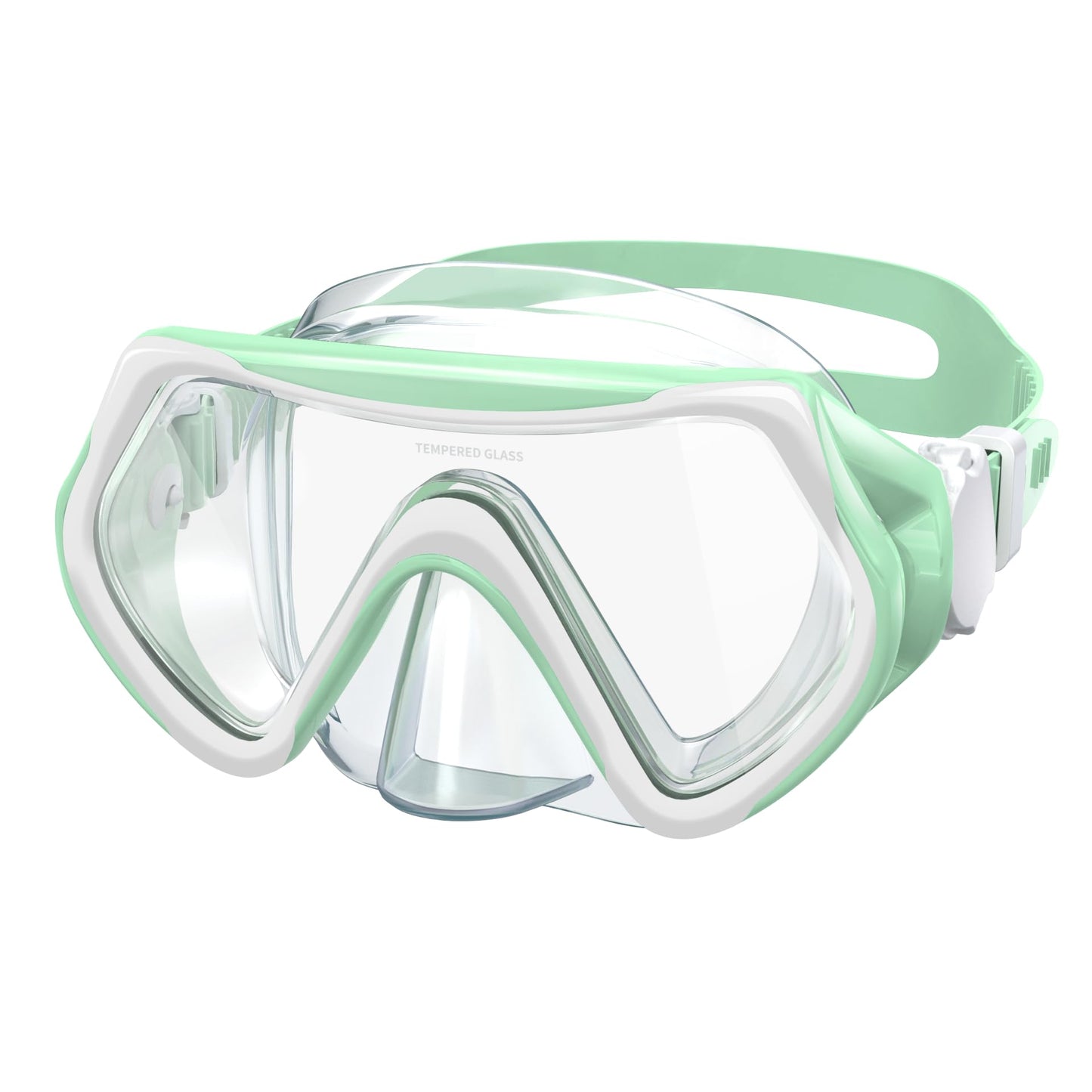 Findway Children's Diving Goggles, Swimming Goggles, Snorkel Mask for Boys Girls Teenagers, Diving Mask with Nose Cover, 180° Panorama, HD, Anti-Fog, Anti-Leak, Diving Goggles for Children 4-16 Years