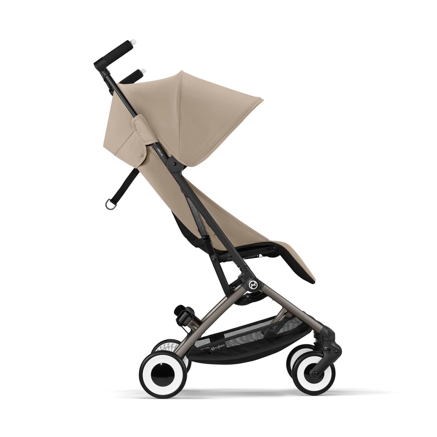 CYBEX Gold Pushchair Dragonfly with One-Pull Harness, From Approx. 6 Months to 4 Years (max. 22 kg), Ultralight (Only 6 kg), Fog Gray (Grey with Silver Frame) 
