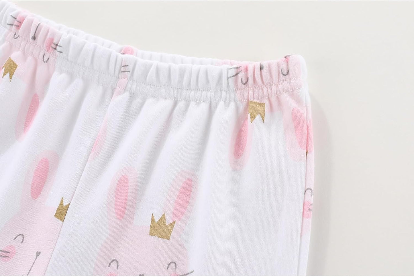 JELYLOVE Pack of 5 Unisex Baby Boy Girl Trousers Sets 100% Cotton Baby Accessories Newborn