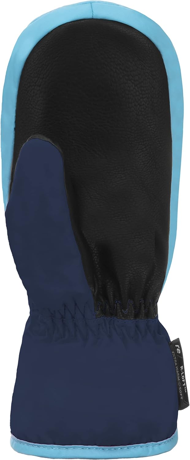 Reusch Ben Mitten extra warme und weiche Fausthandschuhe Winterhandschuhe Fäustlinge Kinder Babys Kleinkinder Mädchen und Jungen mit einem Reißverschluss