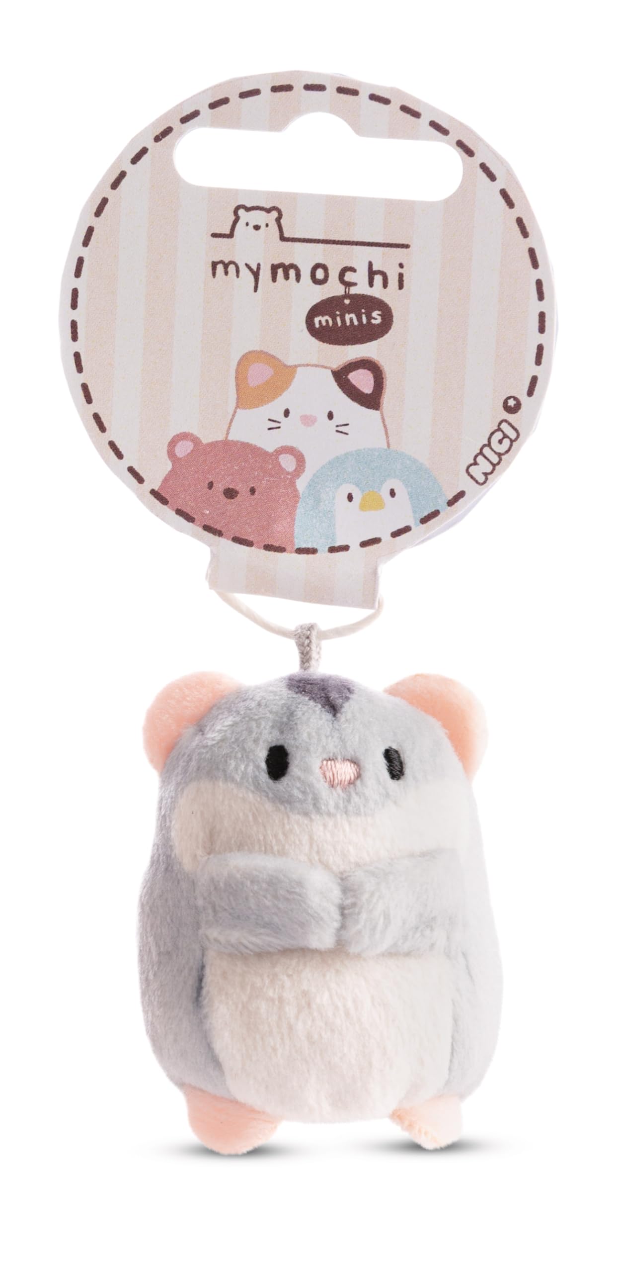 NICI Kuscheltier Fuchs Geeks 5cm rot - Stofftier aus weichem Plüsch, niedliches Plüschtier zum Kuscheln und Spielen, für Kinder & Erwachsene - tolle Geschenkidee