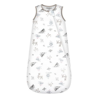 Mosebears Winter Sleeping Bag Baby 2.5 Tog, Bamboo Fibre Baby Sleeping Bag, Extremely Soft and Warm L (18-36 Months)