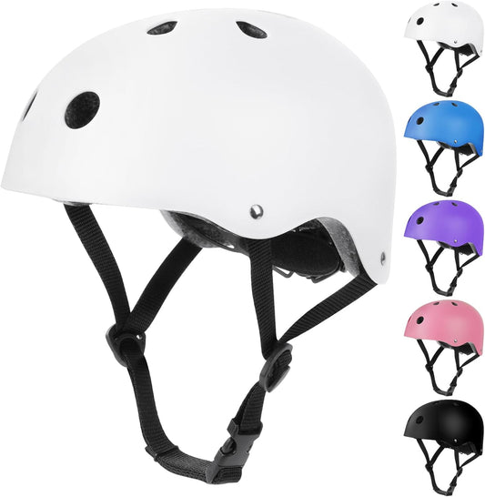 Flintronic Children's Bicycle Helmet, Children's Helmet, Bicycle Helmet for Children, Adjustable Skateboard Helmet for Bicycle, Skateboard, Scooter, Skating, Scooter, BMX for 2-13 Years