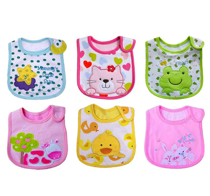 SLOSH Baby Bibs Baby Bibs Waterproof with Velcro for Newborns Niño Niñas Boys Girls Unisex Set 