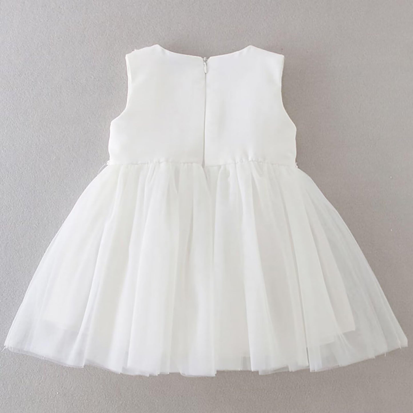 Baby Mädchen Weiße Taufe Kleid mit Kapuze Neugeborene Taufe Kleid Spitze Kleid für Hochzeit Geburtstag
