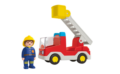 PLAYMOBIL Junior Heroes of Everyday Life Sustainable Toy for Children from 1 Year Including Doctor, Firefighter and Policeman, 71692
