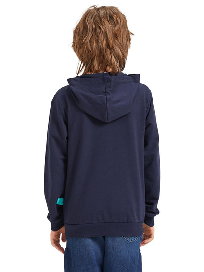 Alleen Boys' Sweat Jacket Hoodie Long Sleeve Cotton Children's Pullover Dino Hoodie Jacket with Hood and Zip 