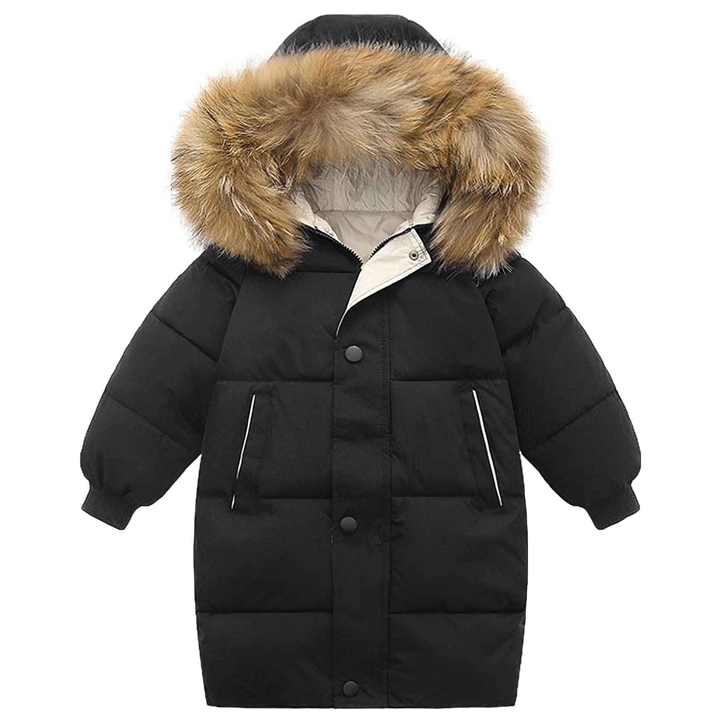 Children's Girls' Jacket with Hood Winter Jacket Winter Coat Children's Jacket for 2-10 Years