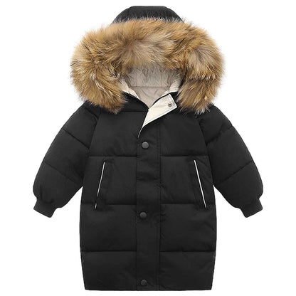 Children's Girls' Jacket with Hood Winter Jacket Winter Coat Children's Jacket for 2-10 Years