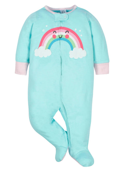 Gerber Unisex Baby 4 Pack Sleep 'N Play Footie Brisuren (4er Pack)