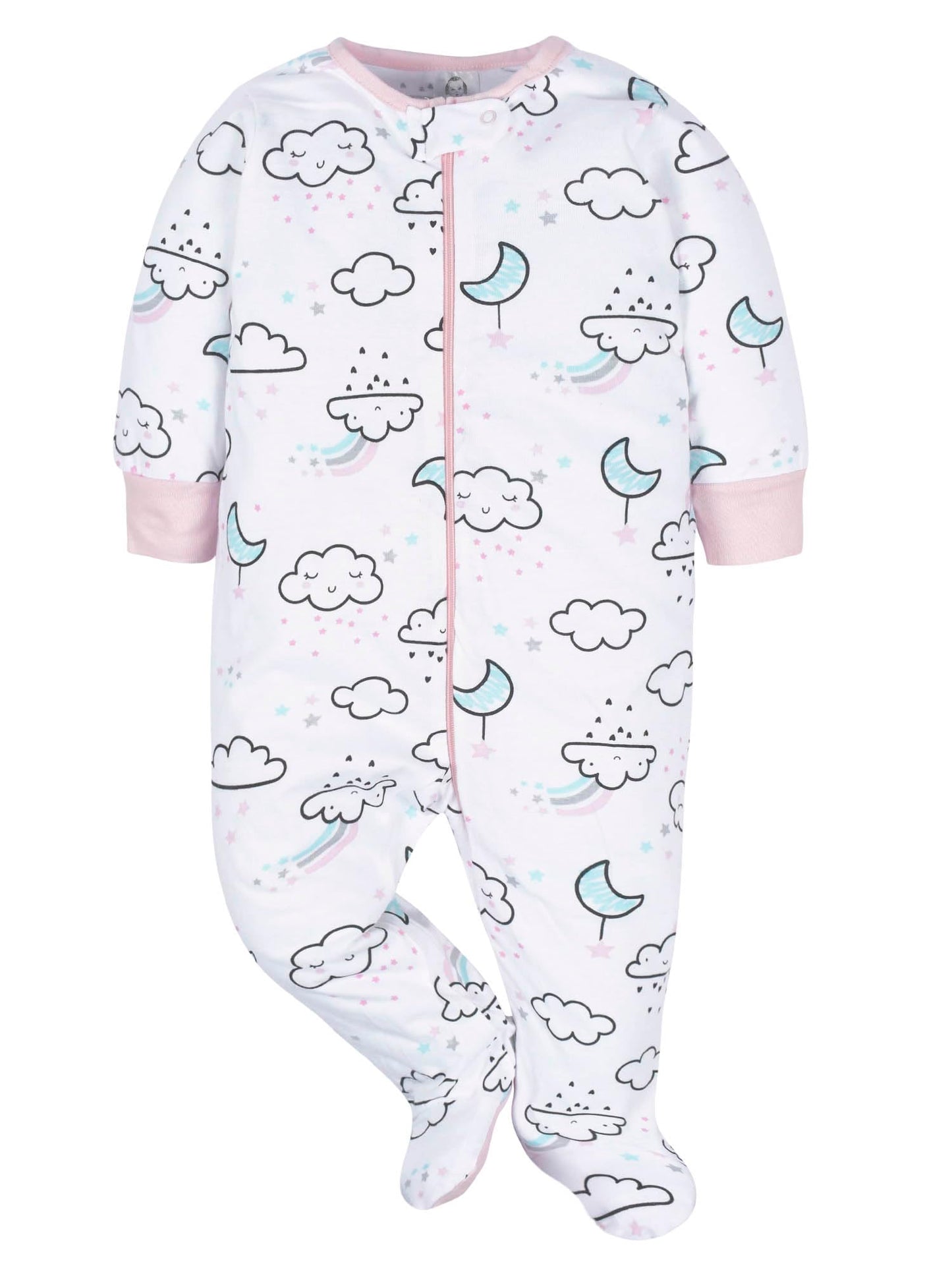 Gerber Unisex Baby 4 Pack Sleep 'N Play Footie Brisuren (4er Pack)