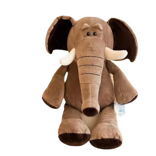 Elefant Kuscheltier - 25 cm Plüschtier weiches Stofftier Tinisu