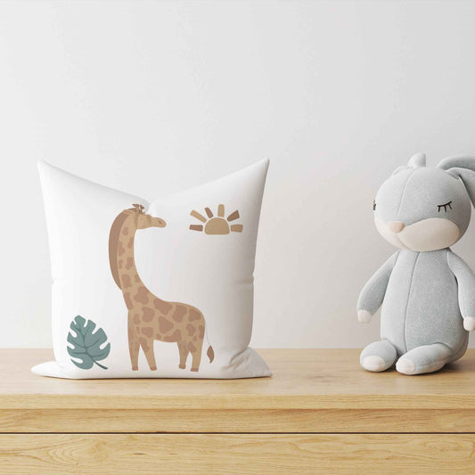 "Dschungel Giraffe" Kinder Dekokissen