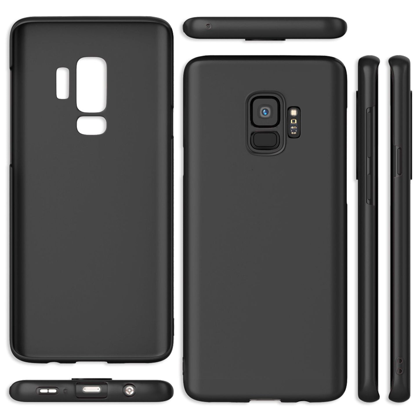 NALIA Ultra Slim Hardcase für Samsung Galaxy S9 – Anti-Fingerabdruck & 0.5mm Dünn – PUREFIT (Matt & Leicht) – Marke aus Berlin