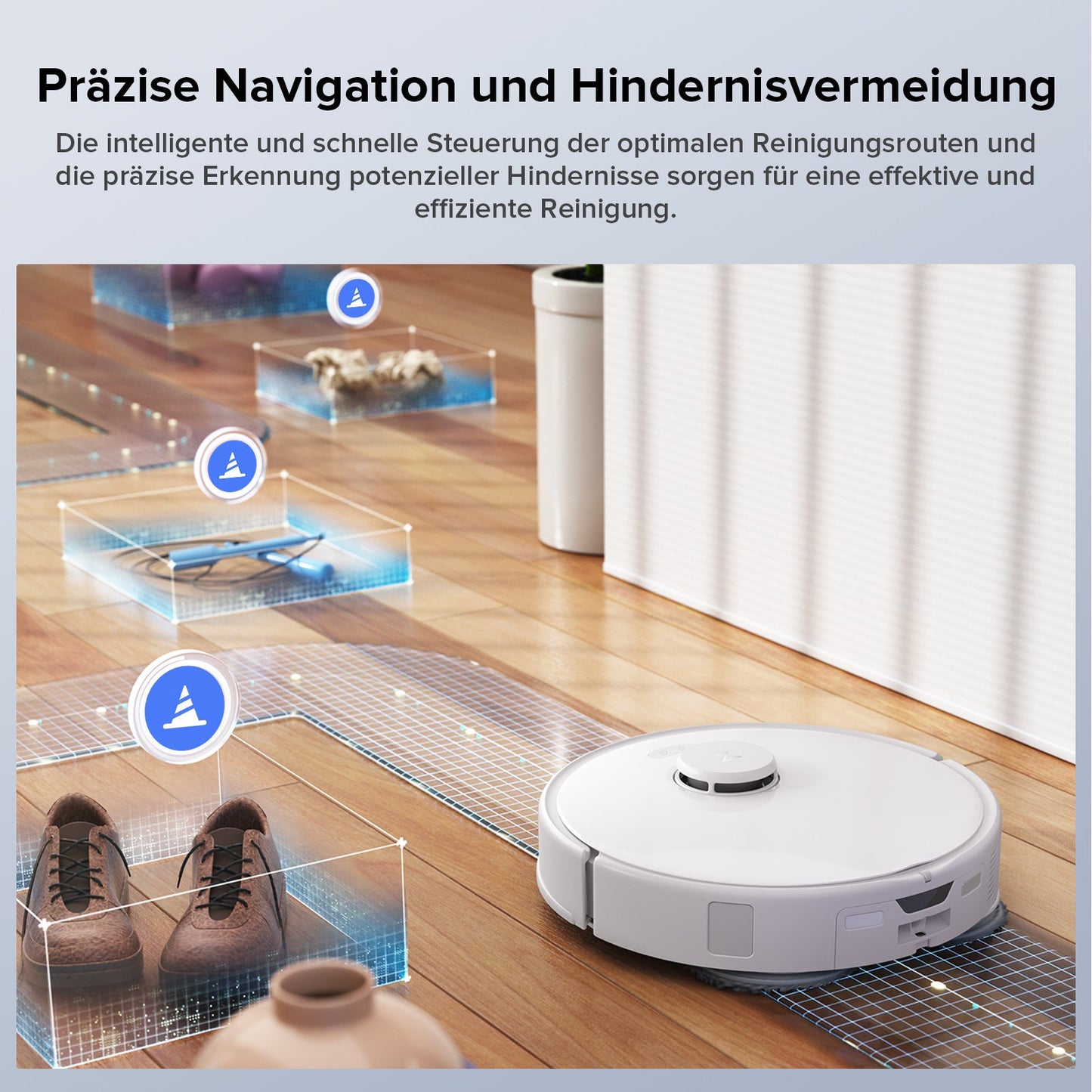 Roborock Qrevo Edge S5A Saugroboter (verbessert von Qrevo Pro) mit Multifunktions-Dockingstation 3.0