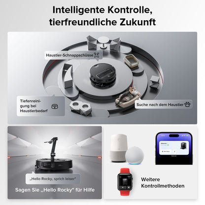 Roborock Saros Z70 Staubsaugerroboter mit mechanischem OmniGrip™ Arm