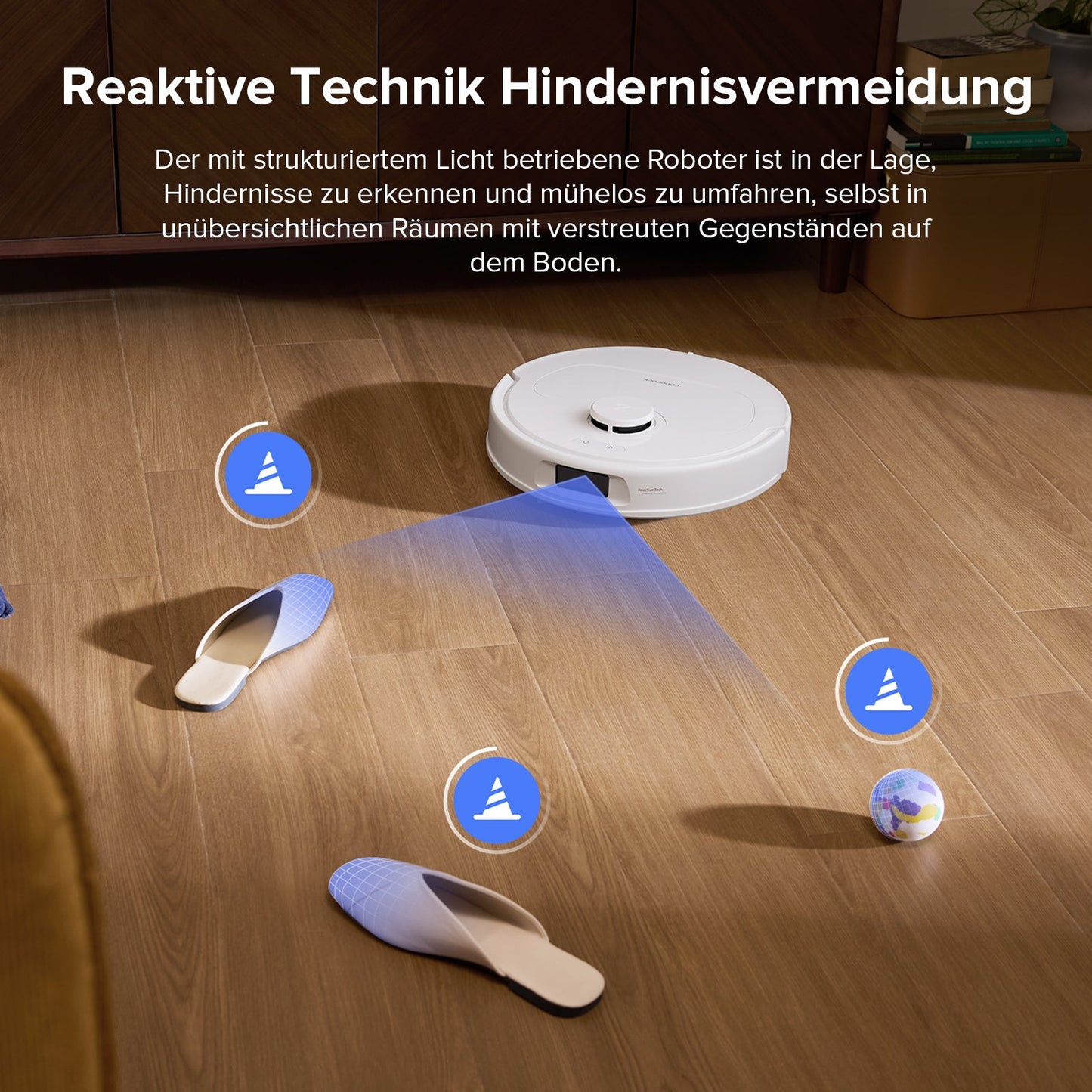 Roborock QV 35S Saugroboter mit Multifunktions-Dockingstation