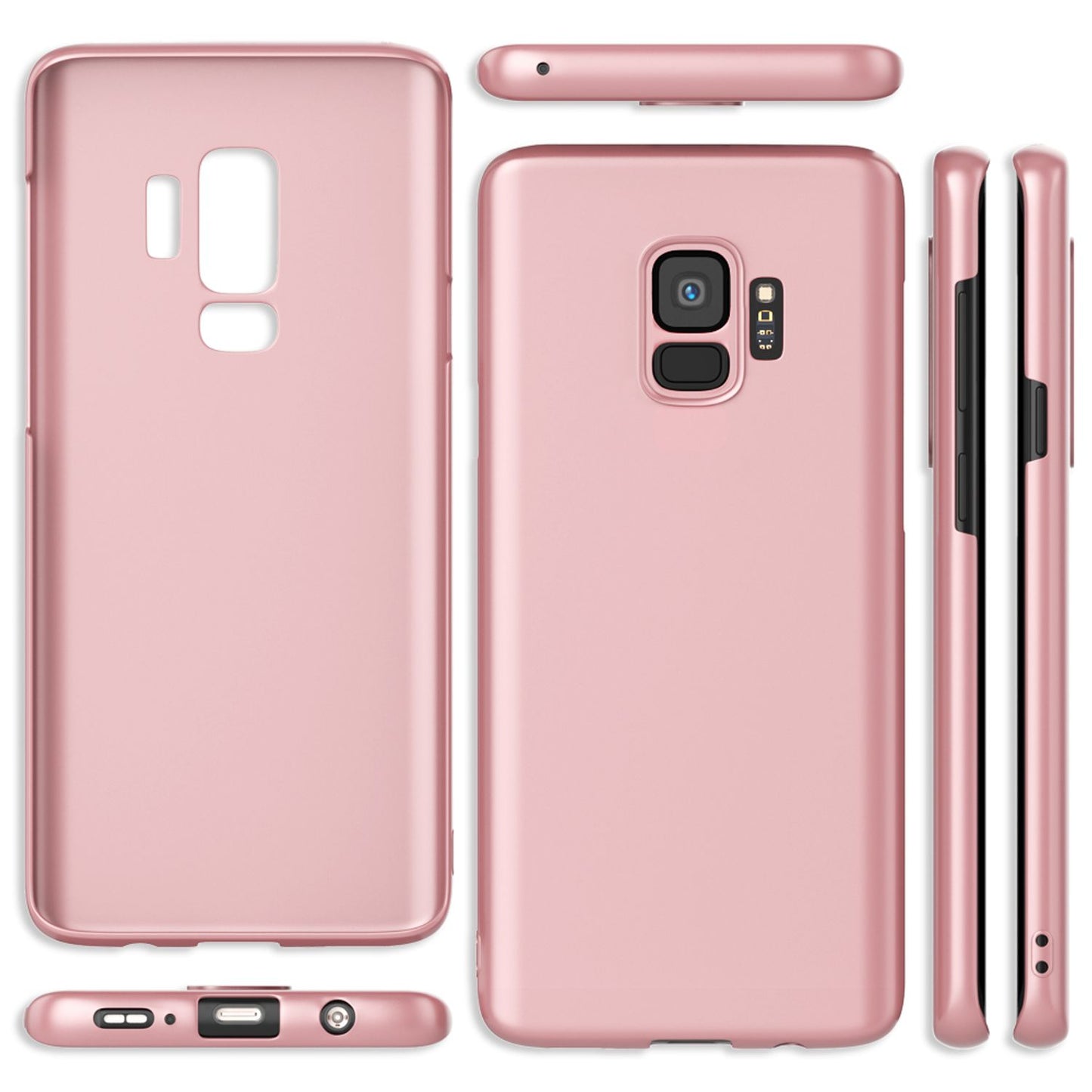 NALIA Ultra Slim Hardcase für Samsung Galaxy S9 – Anti-Fingerabdruck & 0.5mm Dünn – PUREFIT (Matt & Leicht) – Marke aus Berlin