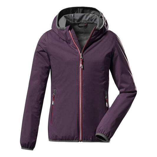 Killtec Girls Kos 164 Grls Jckt Lightweight jacket with stand-up collar, packable