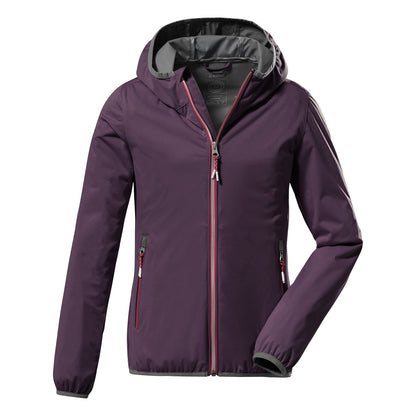 Killtec Mädchen Kos 164 Grls Jckt Lightweight Jacke mit Stehkragen, packbar
