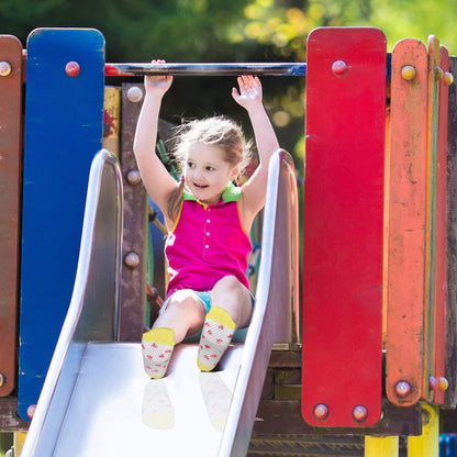 HYCLES Baby ABS Socks Children 0-7 Years 12 Pairs Stopper Socks Children Non-Slip Socks Child Boys Girls 23-26 27-30 Toddler Socks Baby