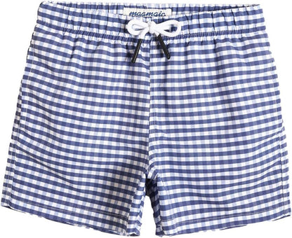 MaaMgic Boys’ Small Swimming Shorts, Quick-Drying Board Shorts with Mesh Lining, Pockets and Adjustable Drawstring