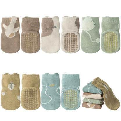 outfit spring Non-Slip Socks Baby, Non-Slip ABS Socks Children, Newborn Cotton Stopper Socks Non-Slip Socks Crawling Socks for Birth Girls Boys Gift 0-5 Years