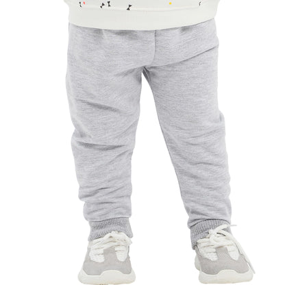 100% Baumwolle Babyhosen Kinderhosen | 2 er-Pack Lässig Sweathose Weiche und Bequeme Babykleidung für Jungen und Mädchen