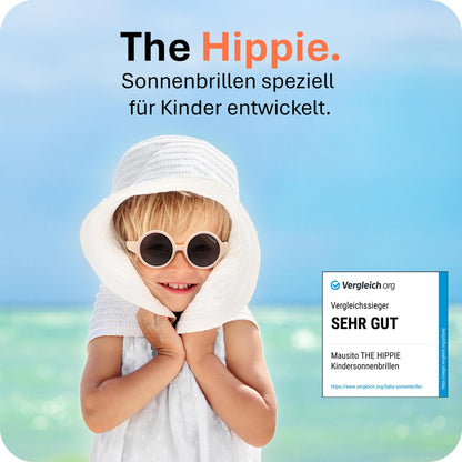 Mausito Sonnenbrille Kinder 6-24 Monate & 2-5 Jahre | VERGLEICHSSIEGER Kindersonnenbrille 100% UV-Schutz | BIEGSAM | Schadstofffreie Kindersonnenbrillen mit Band | Europäisches Design für Kinder