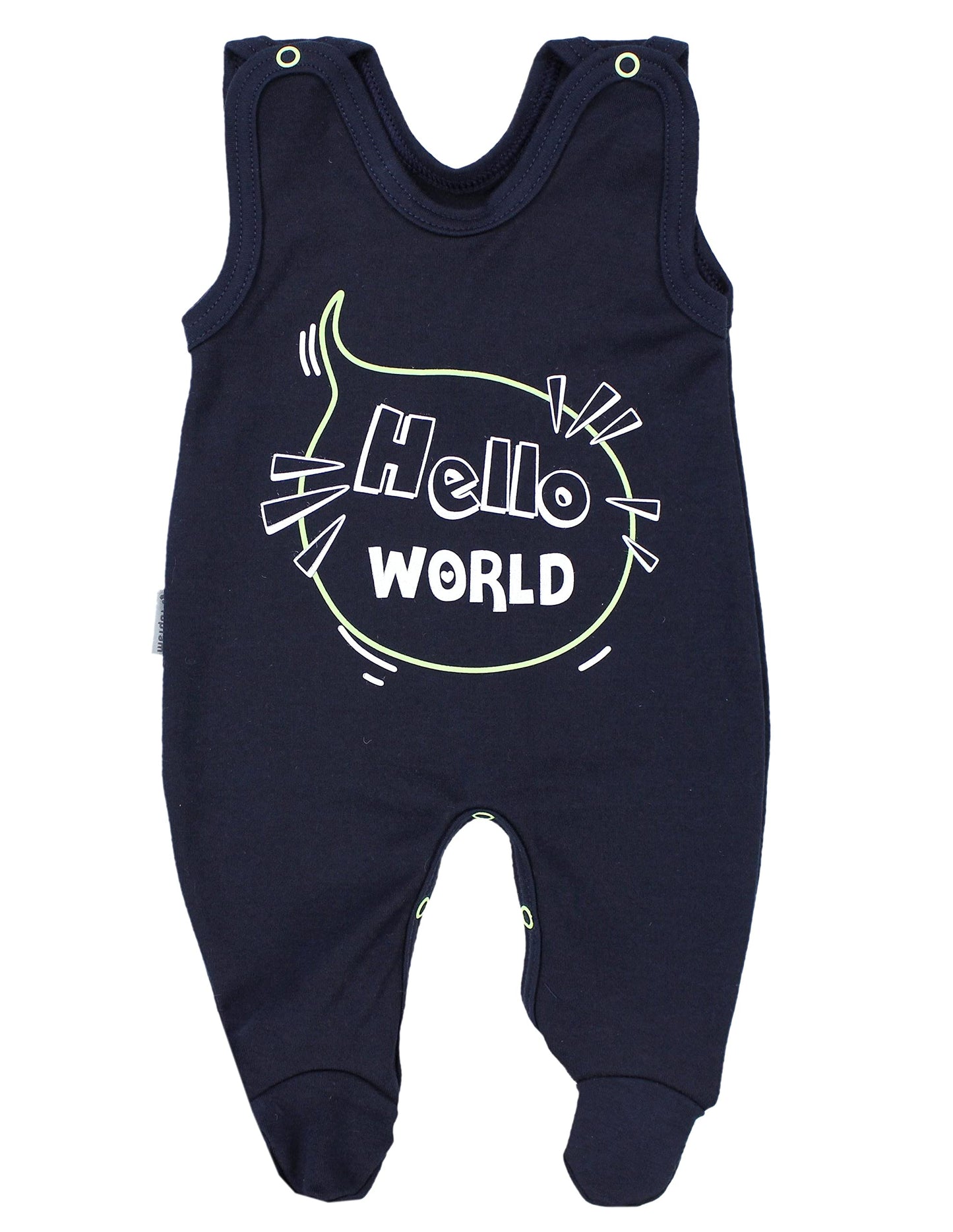 TupTam Baby Unisex Strampler mit Aufdruck Spruch 5er Pack
