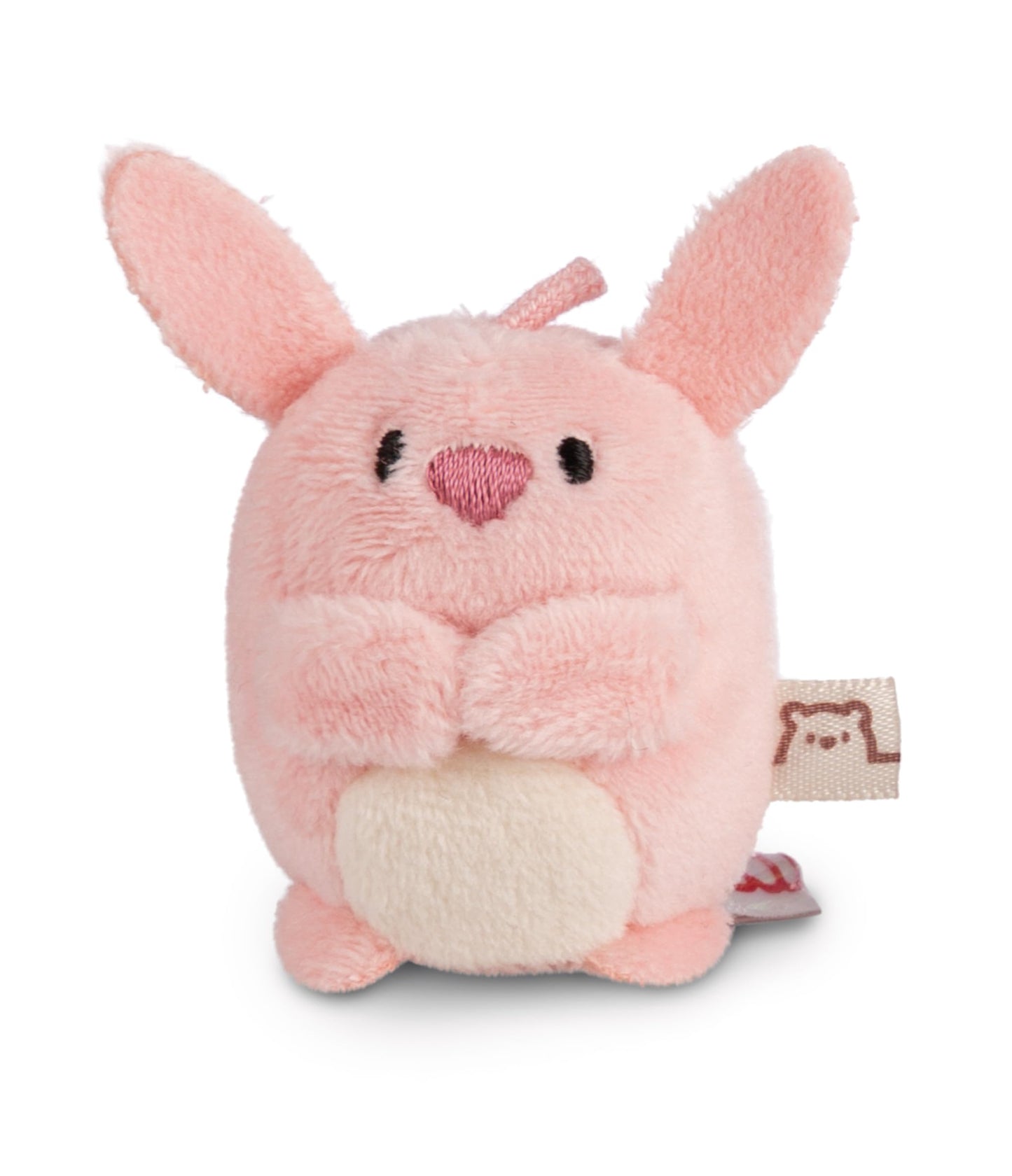 NICI My Mochi Cuddly Toy Ladybird Dozz Hamburger 5 cm Beige - Soft Plush Toy - Cute Plush Toy for Cuddling and Playing, for Children and Adults, Great Gift Idea