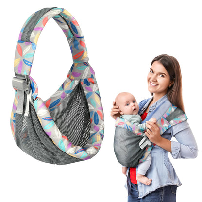 Baby carrier for newborns from birth, ergonomic, child carrier, adjustable baby carrier, suitable for babies from 3 to 36 months, easy to put on, ideal for hands-free parenting 