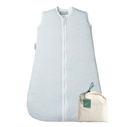 molis&co - Baby Sleeping Bag 2.5 TOG - All-Year Sleeping Bag - Baby Sleeping Bag Newborn - 100% Cotton (Oeko-Tex 100), Sleeveless Winter Sleeping Bag Padded - Premium Quality - Colima (70 cm)