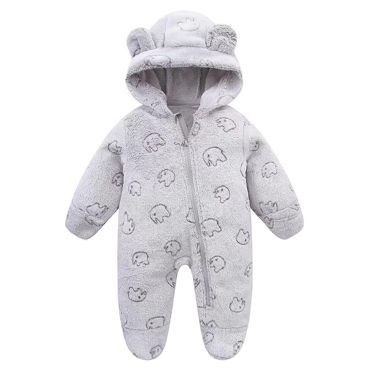 Baby-Overall für Mädchen, Jungen, Winter, Schneeanzug, 1-12 Monate, Fleecemantel, Jumpsuit, Pilot, Baby, Jungen, Mädchen