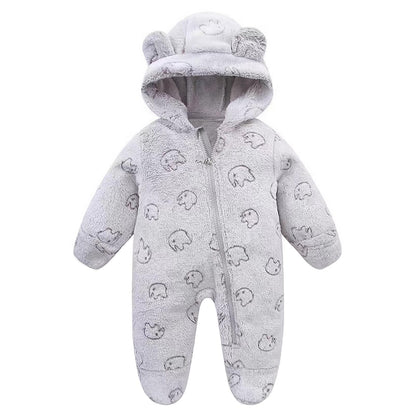 Baby-Overall für Mädchen, Jungen, Winter, Schneeanzug, 1-12 Monate, Fleecemantel, Jumpsuit, Pilot, Baby, Jungen, Mädchen