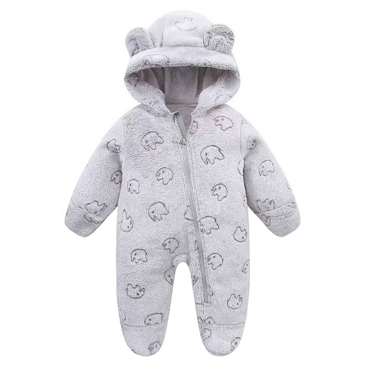Baby-Overall für Mädchen, Jungen, Winter, Schneeanzug, 1-12 Monate, Fleecemantel, Jumpsuit, Pilot, Baby, Jungen, Mädchen