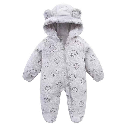 Baby-Overall für Mädchen, Jungen, Winter, Schneeanzug, 1-12 Monate, Fleecemantel, Jumpsuit, Pilot, Baby, Jungen, Mädchen